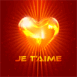 Coeur luisant "Je t'aime"