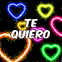 Coeur n�on multilingue