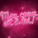 "Mon coeur est � toi!" galaxie rose