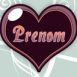 Coeur stylis� violet