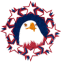 Aigle USA dans �cusson d'�toiles