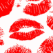 Bisous rouge � l�vres