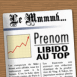 Couv' de Journal: "Pr�nom" Libido au top