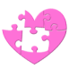 Puzzle "coeur" anim�