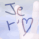 Bu�e sur �cran "je t'aime" effac�e