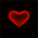 Coeur n�on explosif
