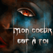 Oeil rouge "Mon coeur est � toi"