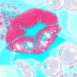 Bisous rouge � l�vre