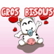Vache b�b� bisous