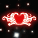 Coeur tribal n�on