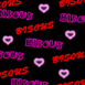 "Bisous" n�on