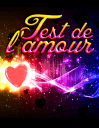 Test de l'amour